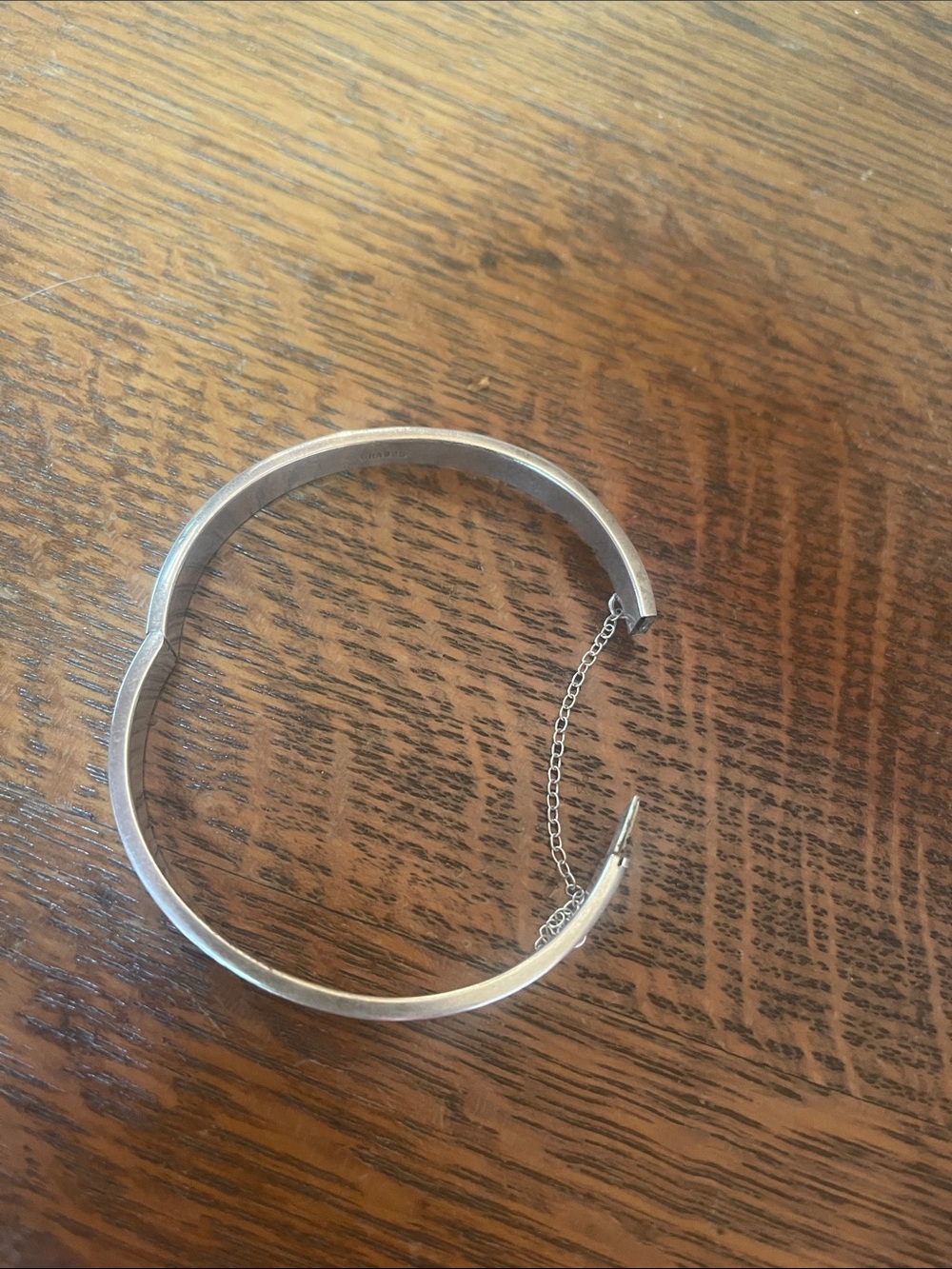Silver bangle ( marked 925) - Picture 3 of 4
